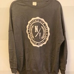 Abercrombie & Fitch Gray Pullover Sweater